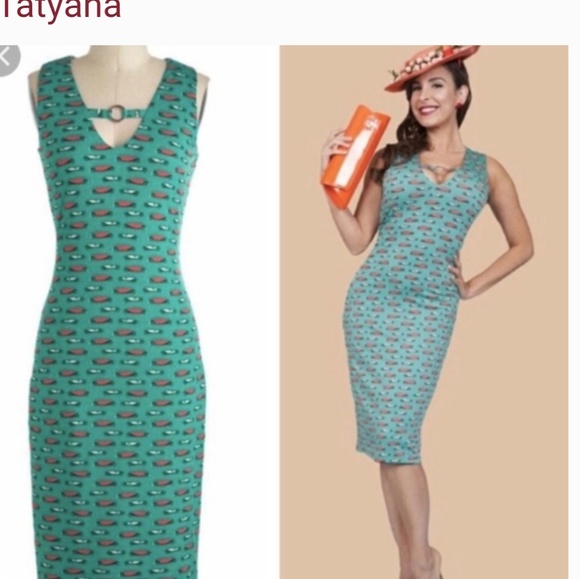 Tatyana Dresses & Skirts - NWT BETTIE PAGE WIGGLE DRESS 4X